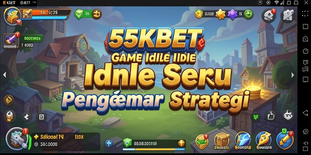 Menampilkan gameplay seru dan strategi di 55KBET dengan elemen Idle.