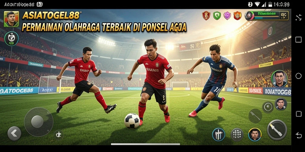 Tampilan dinamis dan interaktif dari gameplay ASIATOGEL88.