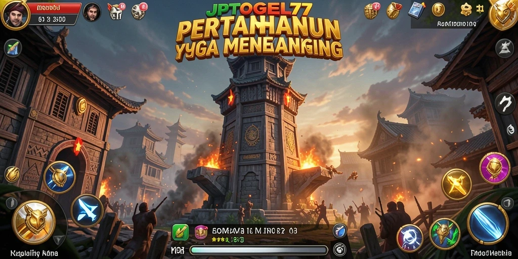 Gameplay menara pertahanan yang menegangkan dan menarik di JPTOGEL77.