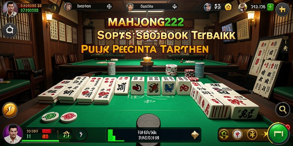 Tampilan gameplay menarik dari MAHJONG222 dalam taruhan olahraga.