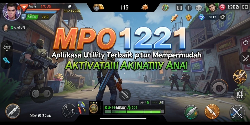Tampilan antarmuka MPO1221 yang modern dan ramah pengguna.