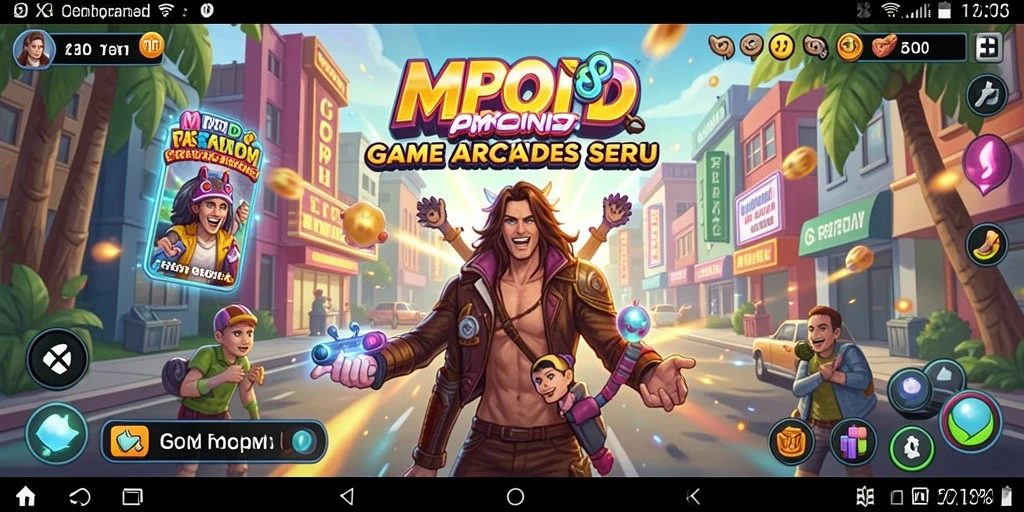 Tampilan gameplay MPOID yang penuh aksi dan grafis menarik.